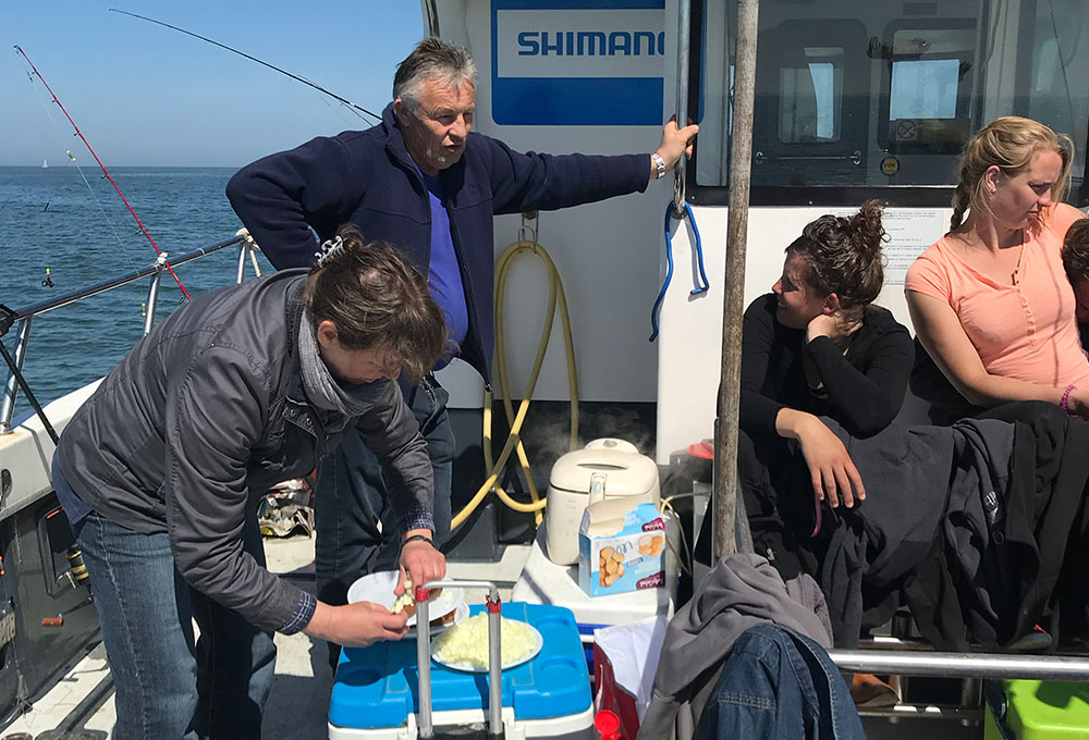 valkyrie zeehengelsport opstappers